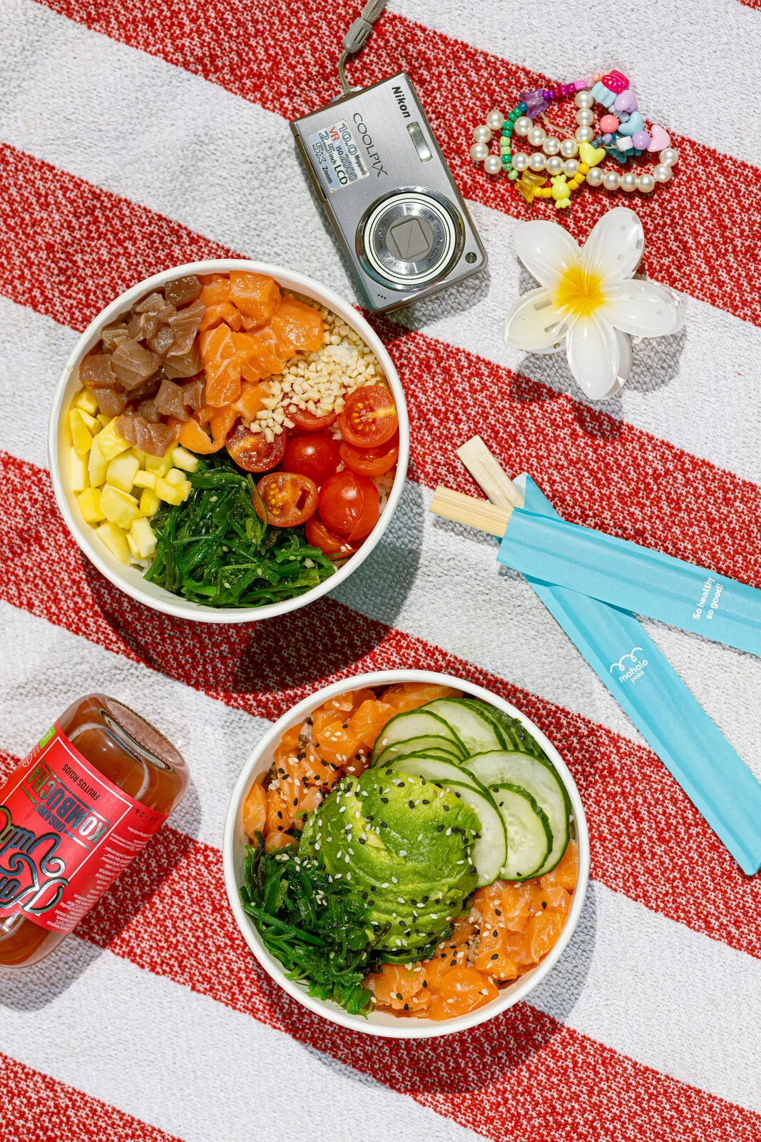 Mahalo Poké: rrss · foto y vídeo · diseño 360