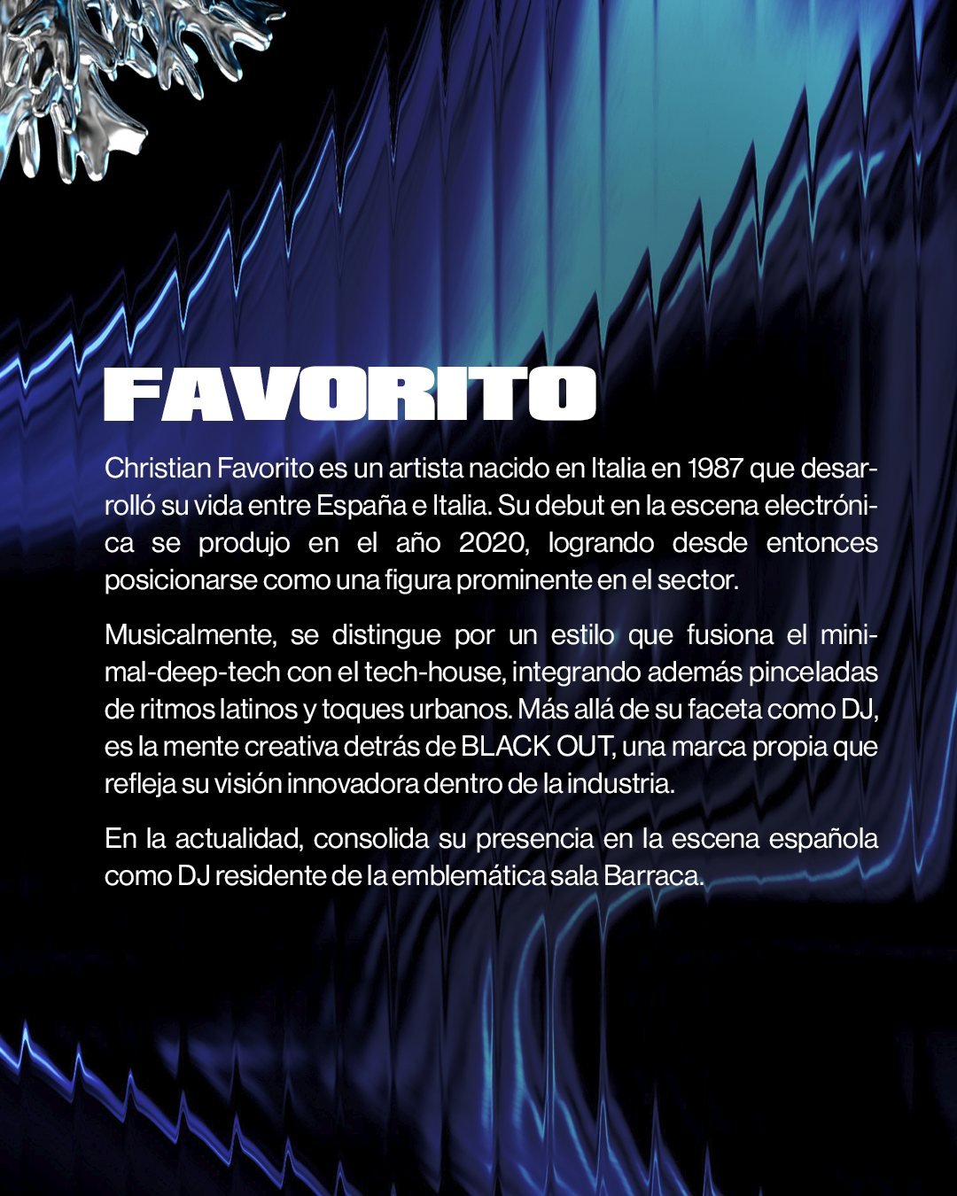 Variante del anuncio Favorito con disposición secundaria